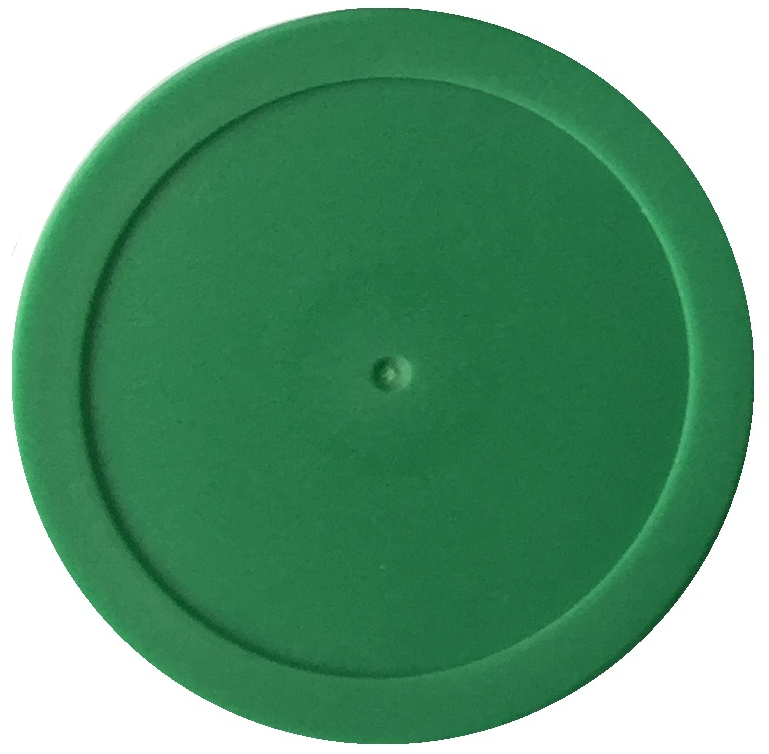 Green 4g Poker Chips, Blank Tokens or Counting Tokens
