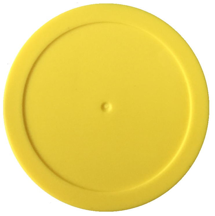 Yellow 4g Poker Chips, Blank Tokens or Counting Tokens