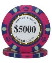 25 x Monte Carlo $5000
