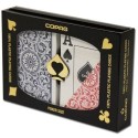 Copag 1546 Poker Size Blue Red Jumbo Index 2 Deck Plastic Playing Card Set