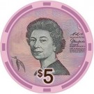 AUD Currency $5