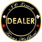 No Limit Texas Holdem Dealer Button