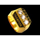 Gold Poker Champion Ring