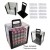 1000pce Clear Acrylic Poker Chip Cube Carrier Case